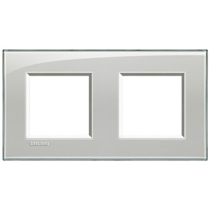 BT LL Серое небо Рамка прямоугольная, 2+2 мод LNA4802M2KG