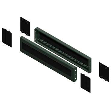 Купить SE 2 Боковые панели цоколя с щеточным уплотнением 800x100 NSYSPB8100