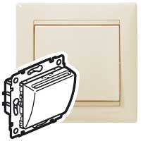 Legrand Valena Крем Выключатель карточный с таймером на 30 секунд 774135