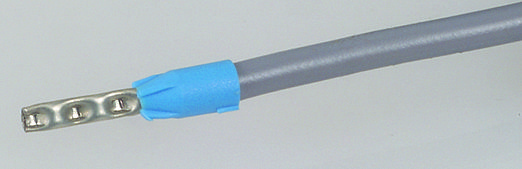 Купить Legrand Старфикс Наконечник с изолированным фланцем для кабеля 0,75мм кв.(синий) 037662