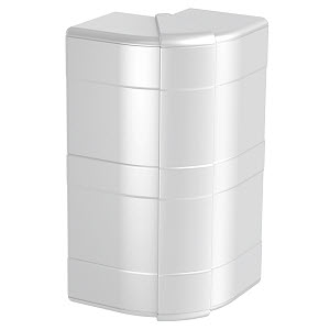 Купить OBO Bettermann Угол внешний кабель-канала Rapid 45-2 регулируемый 53x165 мм, ПВХ, алюминиевый цвет 6113424