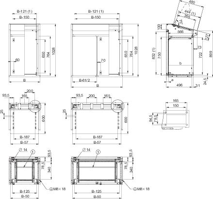 Купить SE Стол без консоли несъемной задней панели, ширина 1000мм (NSYSD10R)