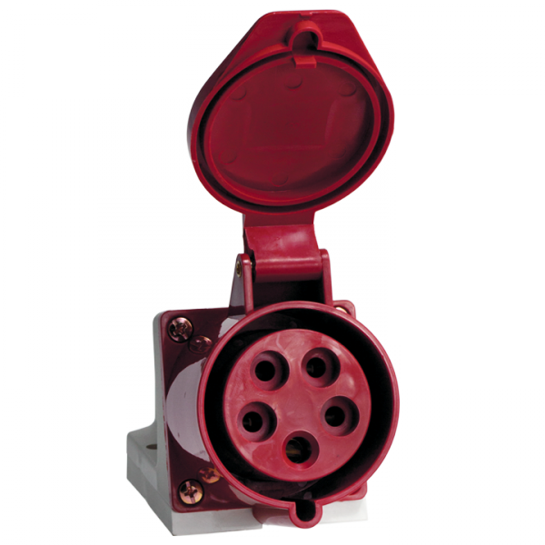 EKF PROxima Розетка стационарная наружная 145 3Р+РЕ+N 125А 380В IP67