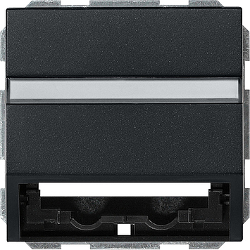 Gira Накладка с опорной пластиной для розеток средств связи 0870005