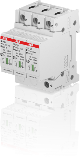 ABB УЗИП OVR T2 3L 40-275s P QS 2CTB815704R1800