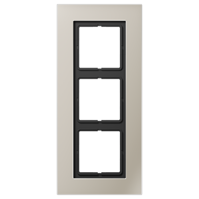 JUNG LS plus Edelstal Сталь Рамка 3-ая LSP983ES