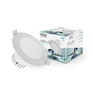Gauss Светильник Кругл. Белый, 7W,90х90х56, Ø65мм, 520 Lm LED 4000K 946411207