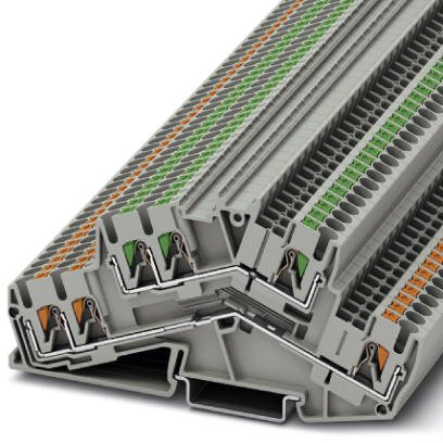 Phoenix Contact PTTBS 2,5-TWIN/U-OG/O-GN Двухъярусные клеммы 1032733