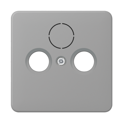 JUNG CD 500/CD plus Серая Накладка TV-FM-SAT CD561SATGR