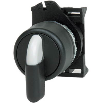 DKC Переключатель на 3 положения с возвратом длинная ручка, черный ASLB6T3