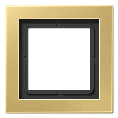 JUNG LS Design рамка 1-постовая латунь MED2981C