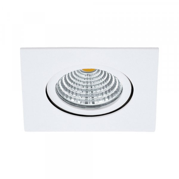 Eglo 98302 Cветодиодный встраиваемый светильник SALICETO диммир c регулировкой, 6W(LED), 88х88, 380lm, 3000K, алюминий