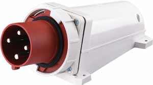 Купить DEKraft Вилка стационарная 534 3Р+РЕ 63А 380В IP67 ВС-102