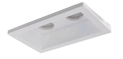 Купить Arte Lamp Invisible Белый Светильник точечный встаиваемый 35W GU10 A9214PL-2WH