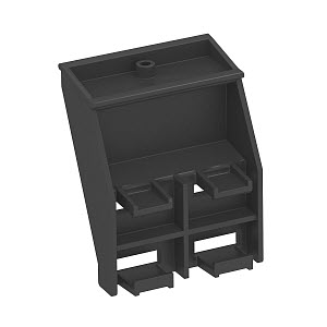 Купить OBO Bettermann Крепежный зажим для гибкого кабель-канала для настольного бокса DB, черный 6116991