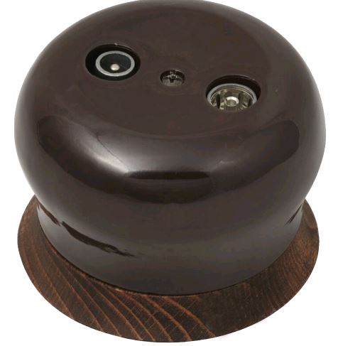 BIRONI Фаберже Керамика Коричневый Розетка TV/R-SAT оконечная B2-305-020/18