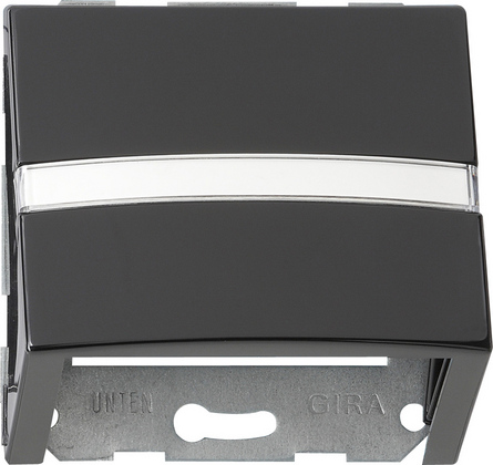 Gira Накладка с опорной пластиной для розеток средств связи 087047