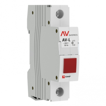 EKF Averes Лампа сигнальная AV-L красная