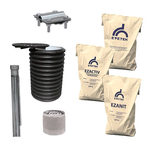 EZETEK Комплект электролитического заземления EZ - 2.5 В 90051