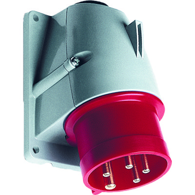 ABB BS Вилка для монтажа на поверхность 316BS7, 16A, 3P+E, IP44, 7ч 2CMA193299R1000