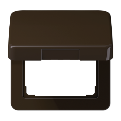 JUNG CD Коричневая Крышка откидная для розеток и изделий 50х50 ударопрочная CD590BFKLBR