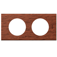 Купить Legrand Celiane Орех Рамка 2-я (2+2 мод) 069222