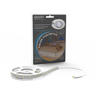 Gauss Умная подсветка 5W 4100К 1.2m sensor 311011205