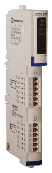 Купить SE Modicon Модуль дискретного выхода DC 24В, 2 канала (комплект) STBDDO3200K