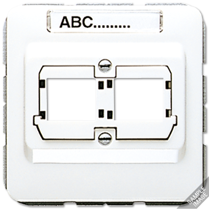 JUNG Крышка для 2-x гнезд Reichle de Мassari 569-21ACS