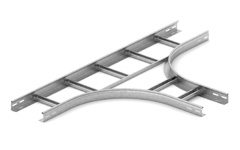 OSTEC Тройник для лестничного лотка НЛО 200х60х3000, толщ. 1,5 мм, Сендзимир цинк