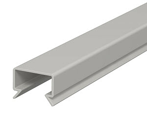 Купить OBO Bettermann Крышка кабель-канала LK4 15 мм, ПВХ, серый 6178480