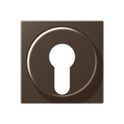 JUNG Крышка для выключателя с замком мокка A528PLMO