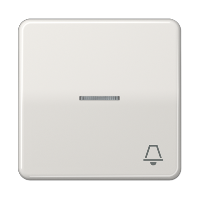 JUNG CD 500/CD plus Светло-серая Клавиша 1-ая с/п с символом ЗВОНОК CD590KO5KLG