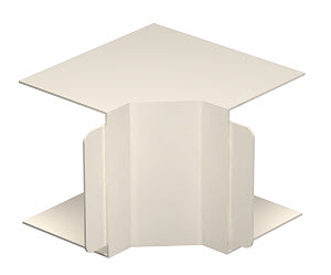 Купить OBO Bettermann Угол внутренний кабель-канала WDK 100x130 мм ПВХ кремовый RAL9001 6160522