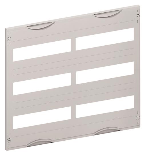 ABB Пластрон размером 450х500мм с прорезями 2 ряда, 3 рейки AS23