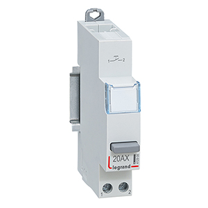 Купить Legrand Кнопка-выключатель на DIN-рейку 1Н.О.контакт 412908