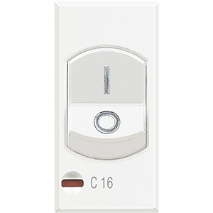 BT Axolute Белый выключатель автоматический термомагнитный 16А HD4301A16