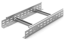 OSTEC Лестничный лоток замковый 300х80х6000, толщ. 1,5 мм, Сендзимир цинк
