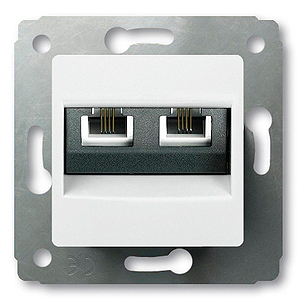 Купить Legrand DIY Cariva Бел Розетка ТЛФ 2-ая 695951