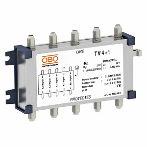 Купить OBO Bettermann УЗИП для телекоммуникационных сетей  (Тип разъема F) 5083400