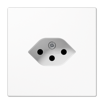 JUNG Швейцарская розетка LS1520-13SEVWW