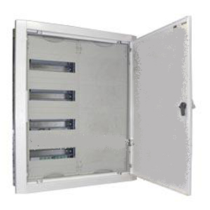 Купить ABB Шкаф распределительный в нишу 96 мод. с монтажной платой 700х575х120 U42M