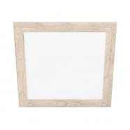 Eglo 99435 Потолочный светильник PIGLIONASSO, LED 20W, 2850lm, L500, B500, H55, сталь/пластик/дерево, бел