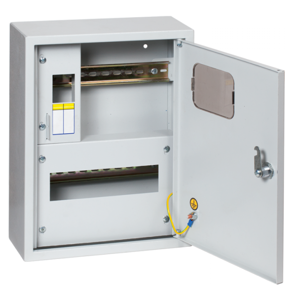 EKF PROxima Щит учетно-распред. навесной счетчик на дин-рейку ЩУРн 1/12 (Э) (360х280х110) IP31