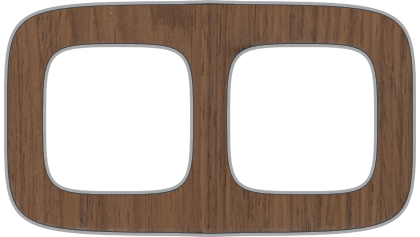 Купить Legrand Valena ALLURE Орех Рамка 2-ая 754462