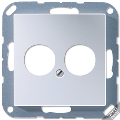 JUNG Крышка для 2-х гнезд, мокка A562-2MO