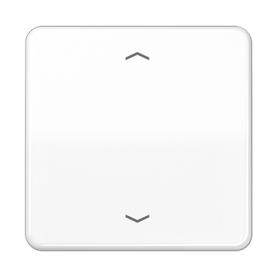 JUNG Клавиша для KNX кнопки, 1 группа с символами "стрелки" дюропласт белый CD101PWW