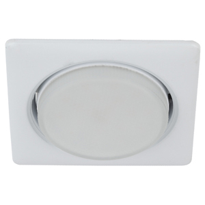 ЭРА KL71 WH Белый Светильник под лампу Gx53 квадр.,220V, 13W