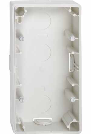 Купить SE Merten SM Бел M-Smart /Artec Корпус 2-ой для открытого монтажа MTN512219