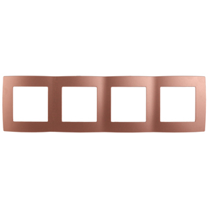 ЭРА 12-5004-14 Медь Рамка на 4 поста, 12